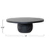 Black Round Mango Wood Pedestal HOME & GIFTS - Home Decor - Decorative Accents Creative Co-Op