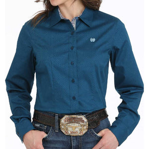 Cinch Women's Geo Print Button Shirt WOMEN - Clothing - Tops - Long Sleeved Cinch