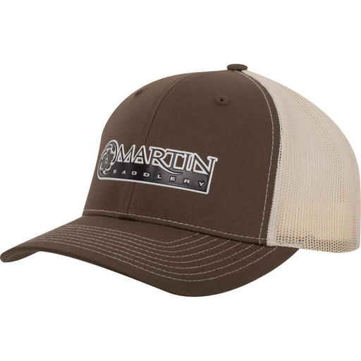 Martin Saddlery Caps with Etched Logo HATS - BASEBALL CAPS Martin Saddlery Chocolate Chip/Birch