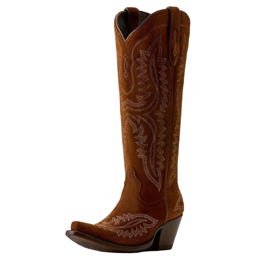 Ariat Women's Casanova X Oiled Tan Suede Western Boot WOMEN - Footwear - Boots - Western Boots Ariat Footwear