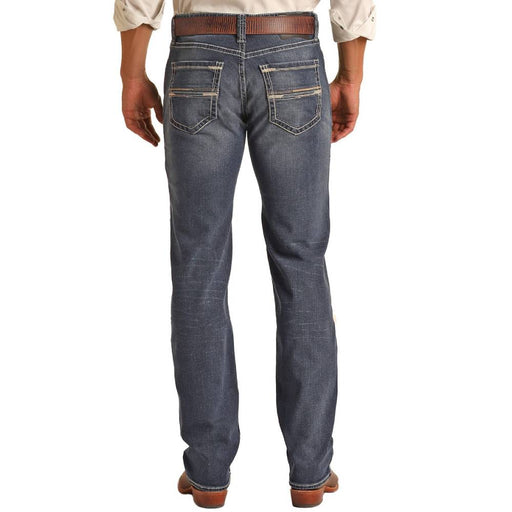 Rock & Roll Denim Men's Raised Stackable Jean - FINAL SALE MEN - Clothing - Jeans Panhandle   