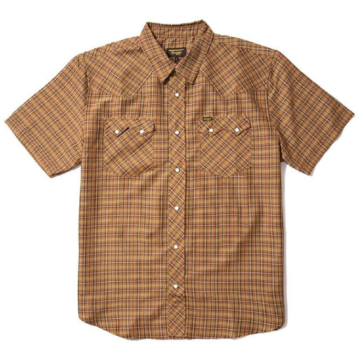 Seager Men's Sawtoof Gold Mini Check Snap Shirt MEN - Clothing - Shirts - Short Sleeve Seager Apparel