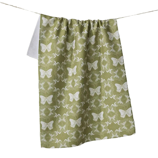Geometry Geometric Butterflies Tea Towel HOME & GIFTS - Tabletop + Kitchen - Kitchen Decor Geometry