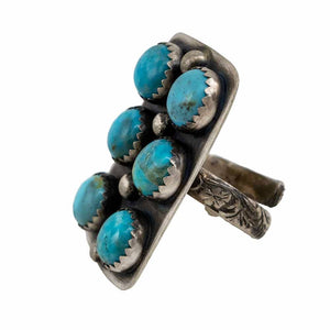 Billie Kingman Adjustable Ring WOMEN - Accessories - Jewelry - Rings Horse Money Turquoise Co.   