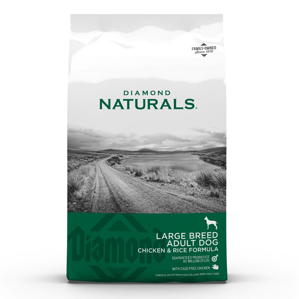 Diamond Naturals Large Breed Chicken & Rice Formula Adult Dry Dog Food Feed & Hay - Feed Diamond Naturals   