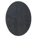 Black Oval Mango Wood Pedestal HOME & GIFTS - Home Decor - Decorative Accents Creative Co-Op