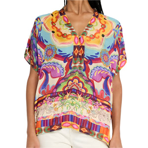 Johnny Was Cillia Blouse WOMEN - Clothing - Tops - Short Sleeved Johnny Was Collection