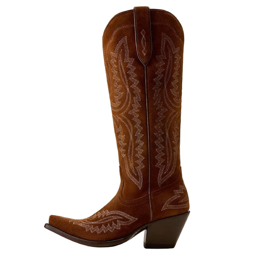 Ariat Women's Casanova X Oiled Tan Suede Western Boot WOMEN - Footwear - Boots - Western Boots Ariat Footwear