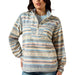 Ariat Women's Sunset Serape Stripe 1/4 Zip Whisper Pullover Jacket WOMEN - Clothing - Outerwear - Jackets Ariat Clothing