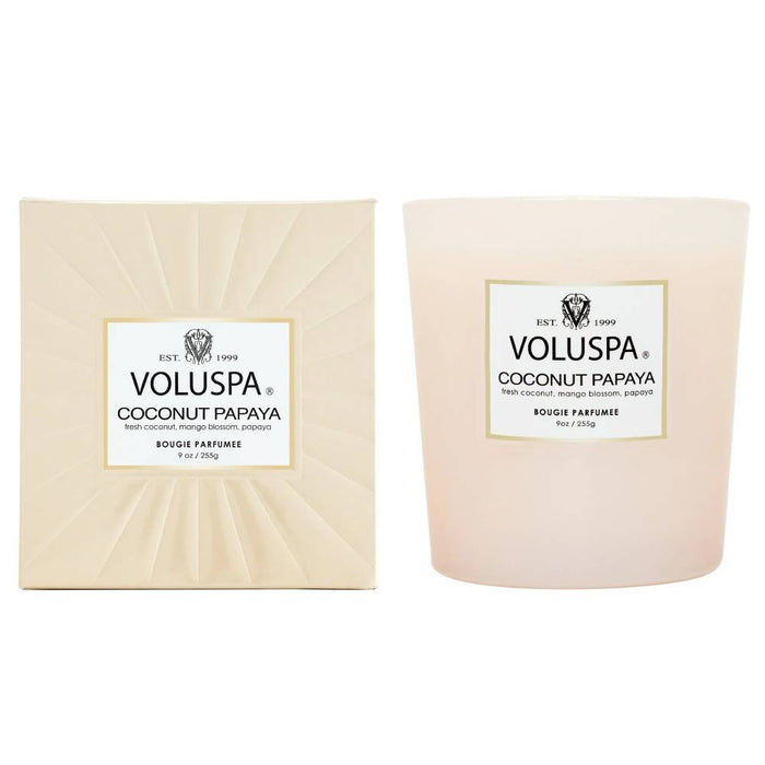 Voluspa Coconut Papaya Classic Candle HOME & GIFTS - Home Decor - Candles + Diffusers Voluspa   