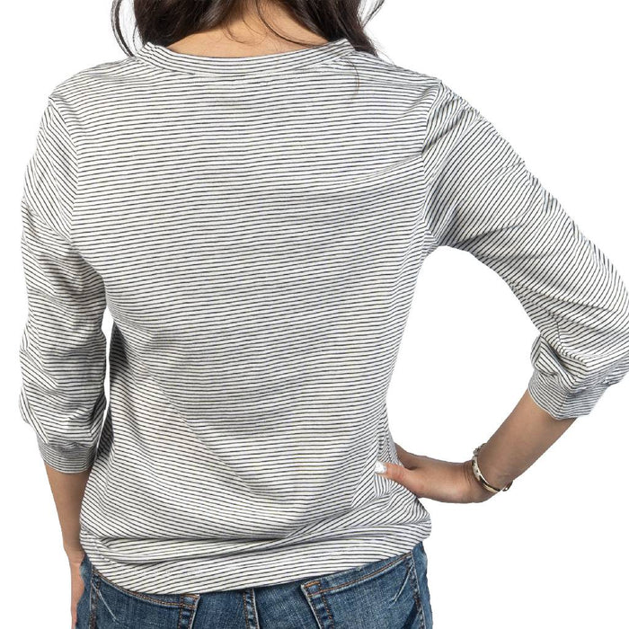 Dylan Julia Stripe Top WOMEN - Clothing - Tops - Short Sleeved Dylan