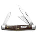 Case Brown Synthetic Jigged Medium Stockman Knives W.R. Case