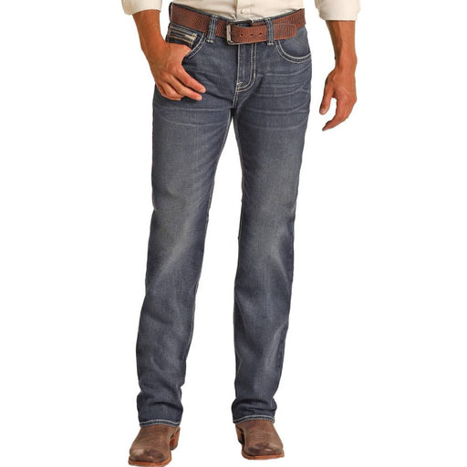 Rock & Roll Denim Men's Raised Stackable Jean - FINAL SALE MEN - Clothing - Jeans Panhandle   