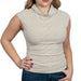 Sadie & Sage Taxi Lights Turtleneck Knit Top WOMEN - Clothing - Tops - Sleeveless Sadie & Sage