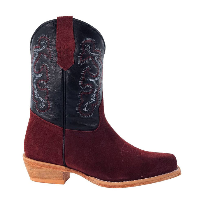 R. Watson Youth Rhubarb Roughout Cutter Toe Boot KIDS - Footwear - Boots R Watson
