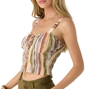 O'Neill Women's Julietta Neptune Stripe Tank Top - FINAL SALE WOMEN - Clothing - Tops - Sleeveless O'Neill