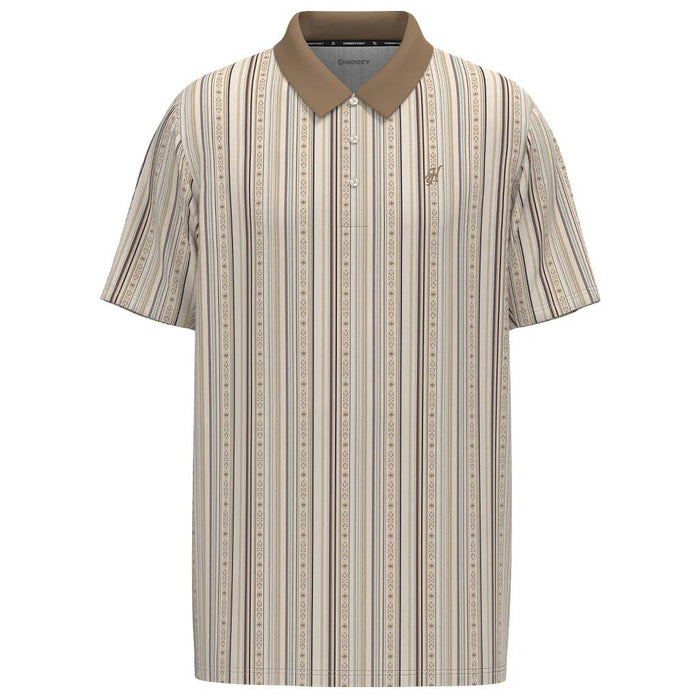 Hooey Men's Weekender Cream Stripe Polo Shirt MEN - Clothing - Shirts - Short Sleeve Hooey