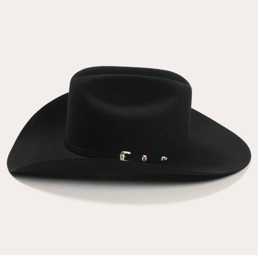 Stetson El Patron 30X Felt Hat Black Teskeys