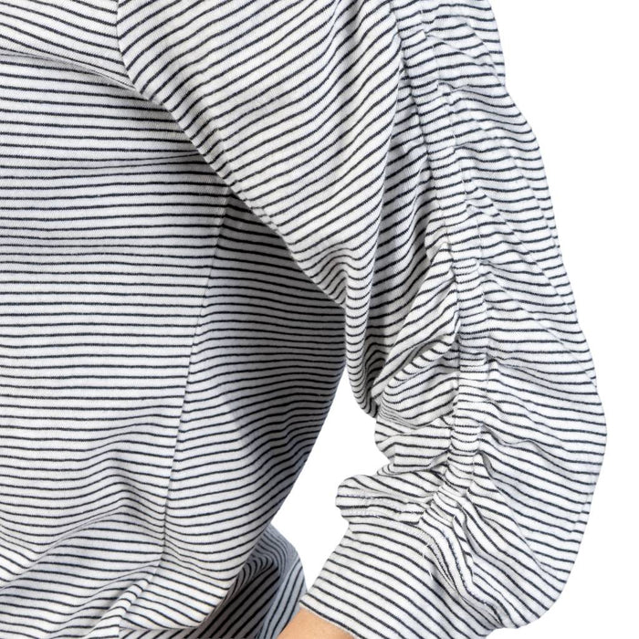 Dylan Julia Stripe Top WOMEN - Clothing - Tops - Short Sleeved Dylan