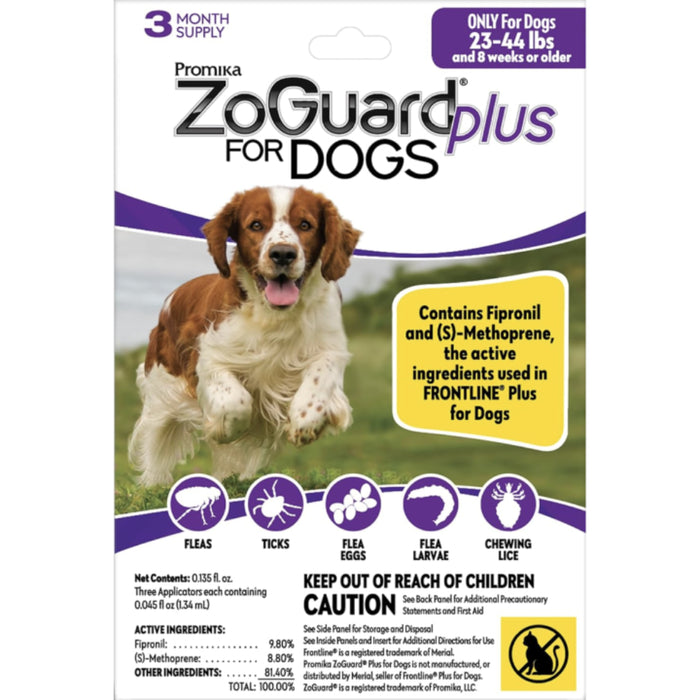 Promika ZoGuard Plus for Dogs Pets - Pest Control Promika 23-44lbs
