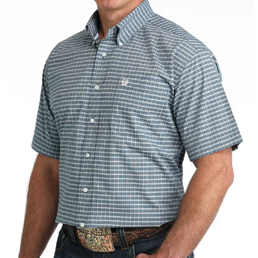 Cinch Men's Plaid Button Down Shirt MEN - Clothing - Shirts - Short Sleeve Cinch