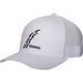 Rattler Rope Cap with Silicone Logo HATS - BASEBALL CAPS Rattler White  