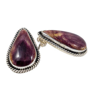 Spiny Oyster Stud Earrings WOMEN - Accessories - Jewelry - Earrings Sunwest Silver   