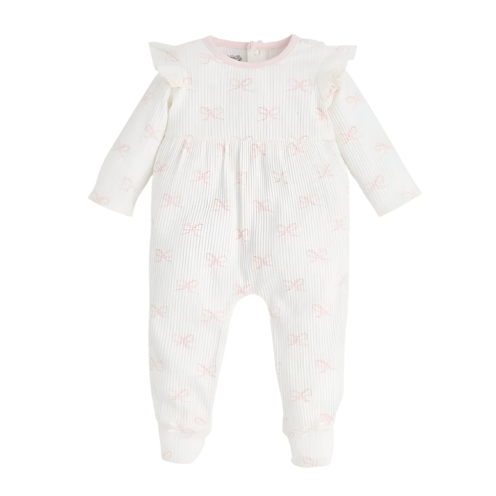 Mud Pie Baby Bow Print Sleeper KIDS - Baby - Baby Girl Clothing Mud Pie