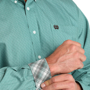 Cinch Men's Geo Print Shirt MEN - Clothing - Shirts - Long Sleeve Shirts Cinch   