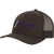 Rattler Rope Cap with Embroidered Logo HATS - BASEBALL CAPS Rattler Black  