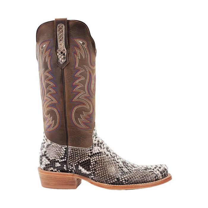 R. Watson Men's Natural Python Boot - FINAL SALE