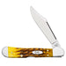 Case Mini Copperlock - Heritage Jig Honeycomb Bone Knives W.R. Case