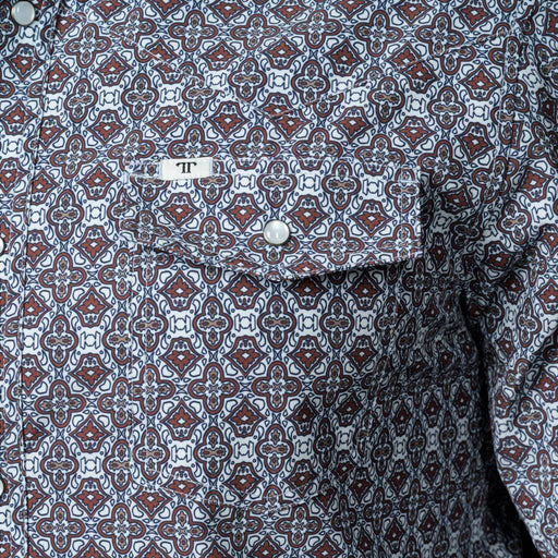 Ferrell Brand Connor Brown Pearl Snap Shirt MEN - Clothing - Shirts - Long Sleeve Ferrell Brand