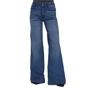 Stetson Women's 751 High Rise Wide Leg Trouser WOMEN - Clothing - Jeans Stetson