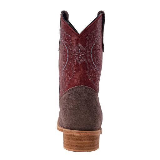 R. Watson Youth Charcoal Roughout Square Toe Boot KIDS - Footwear - Boots R Watson