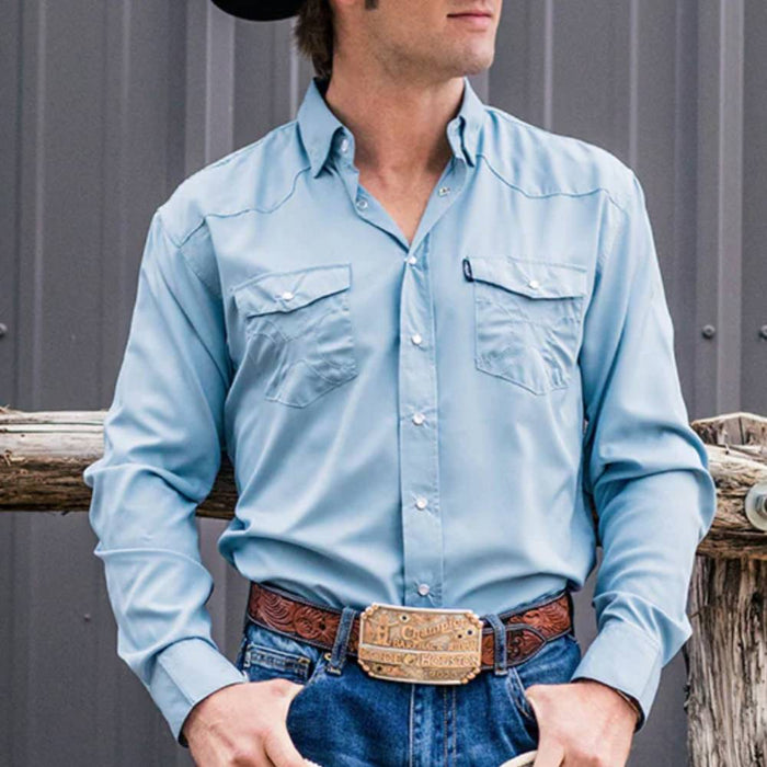* Hooey Men's "Sol" Pearl Snap Shirt - FINAL SALE MEN - Clothing - Shirts - Long Sleeve Hooey