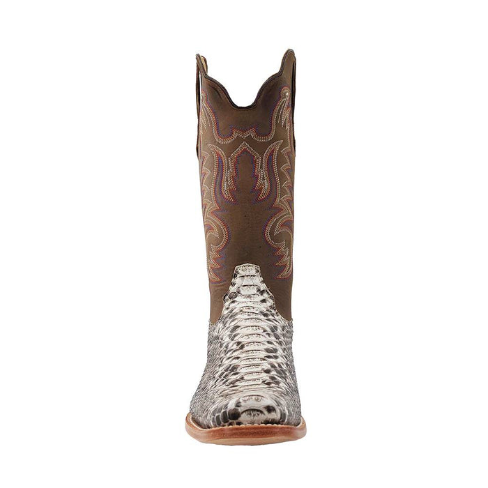 R. Watson Men's Natural Python Boot - FINAL SALE