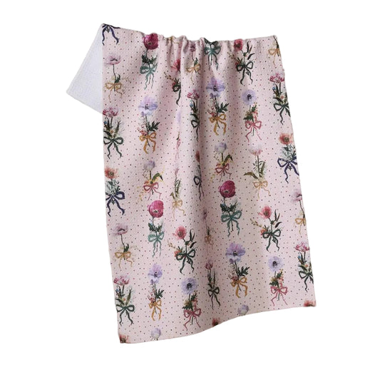 Geometry Bows And Dots Hand Towel HOME & GIFTS - Tabletop + Kitchen - Kitchen Decor Geometry