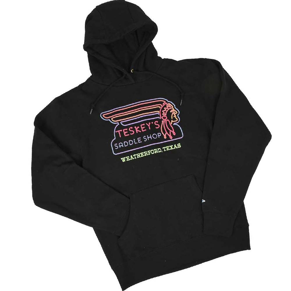 Teskey's Neon Sign Hoodie Black Teskeys