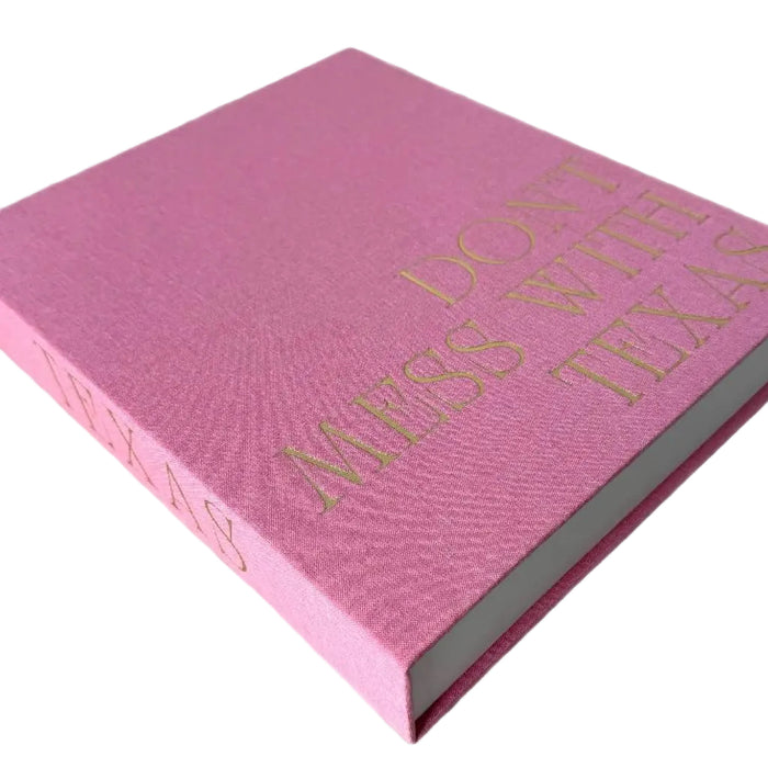 Don't Mess With Texas Pink Keepsake Book Box