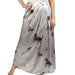 Satin Western Maxi Skirt WOMEN - Clothing - Skirts Blue B