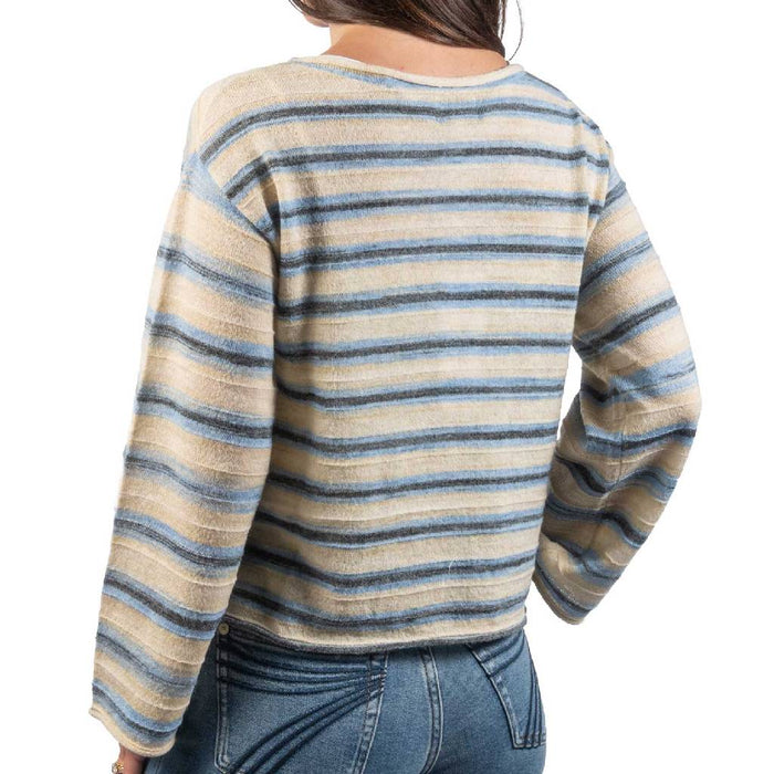 Belle Blue Knit Top