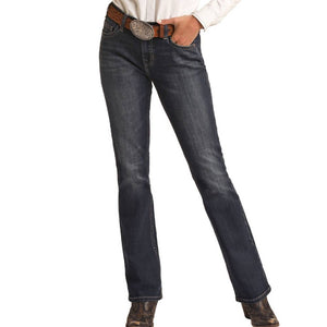 Rock & Roll Denim Women's Mid Rise Riding Jean WOMEN - Clothing - Jeans Panhandle   