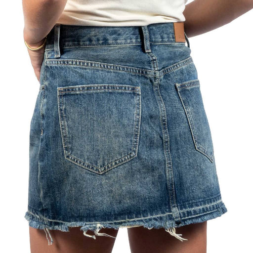 Flag & Anthem Women's Dana Denim Mink Skirt WOMEN - Clothing - Skirts Flag And Anthem