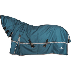 Classic Equine 5K Cross Trainer Hooded Winter Blanket Equine - Blankets & Sheets Classic Equine Dark Teal X-Small 