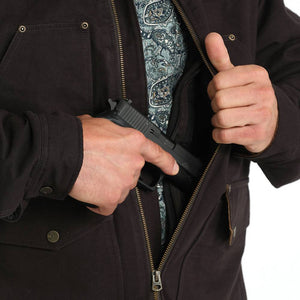 Cinch Men's Concealed Carry Canvas Jacket MEN - Clothing - Outerwear - Jackets Cinch   