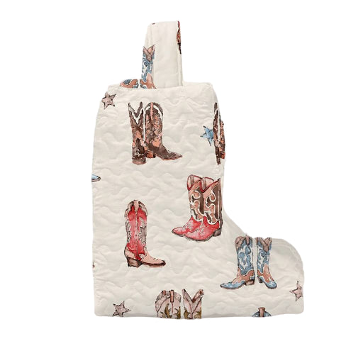 Thunderbird Boots Sand Quilted Boot Bag ACCESSORIES - Luggage & Travel Ida Mae Home