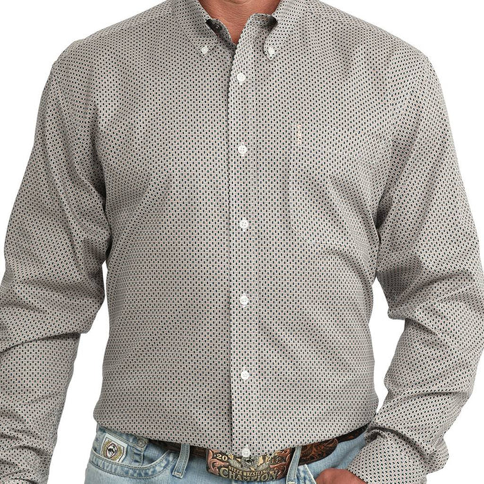 Cinch Men's Modern Geo Button Down Shirt