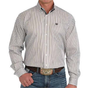 Cinch Men's Stripe Button Down Shirt MEN - Clothing - Shirts - Long Sleeve Cinch