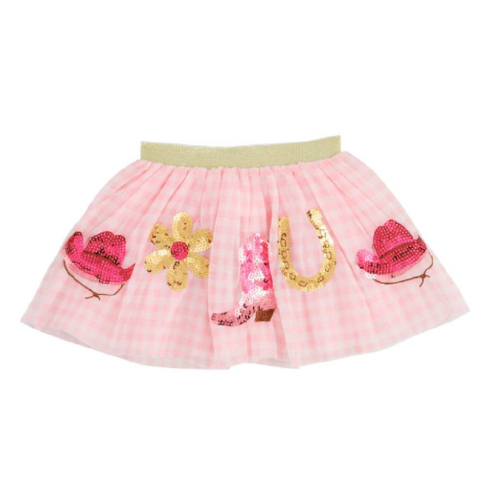 Mud Pie Toddler Gingham Western Tutu KIDS - Baby - Unisex Baby Clothing Mud Pie